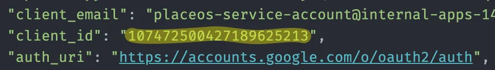 Google Client ID
